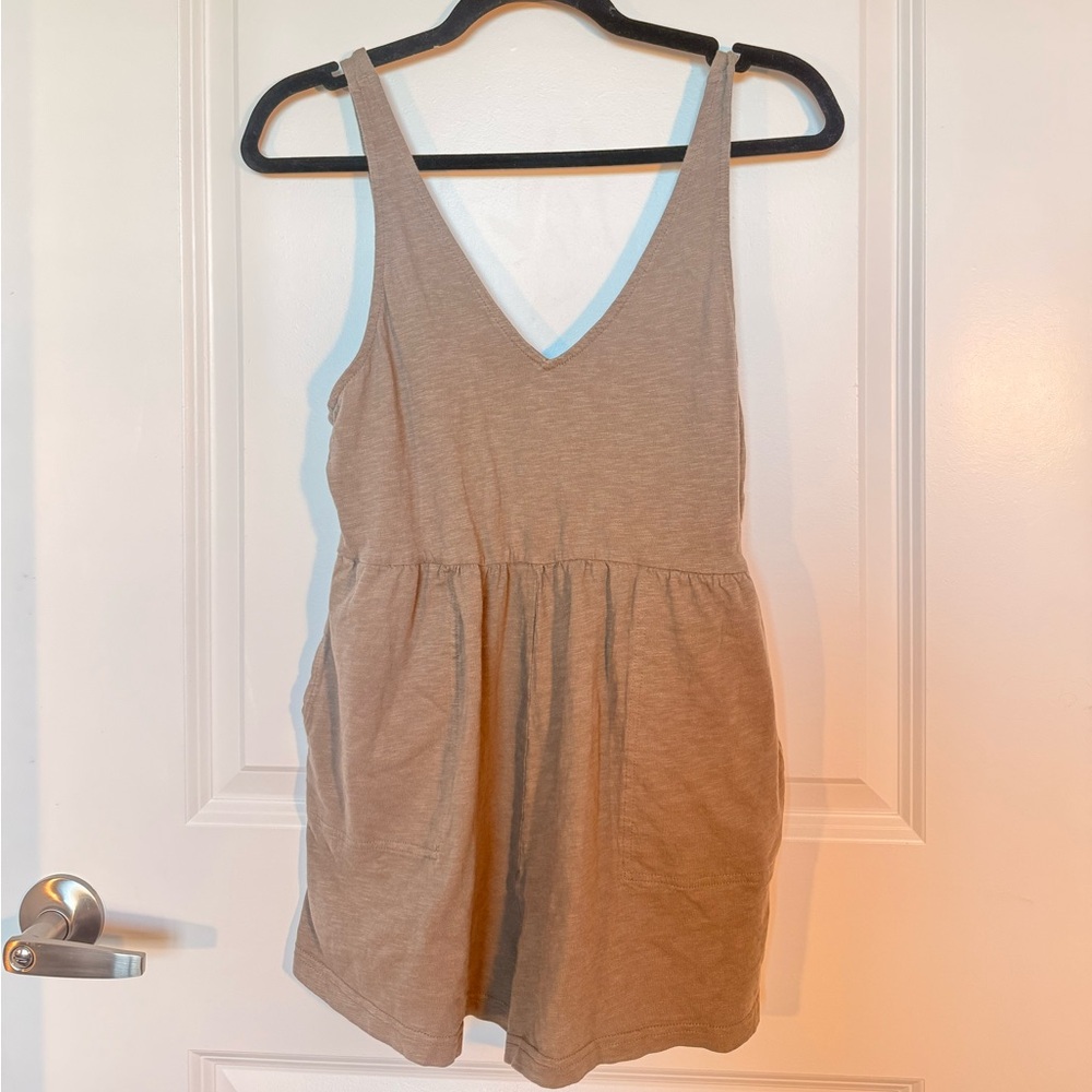 Pull&Bear Taupe Romper